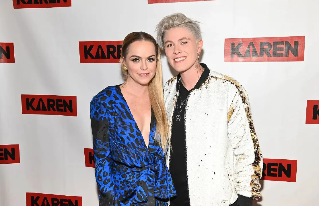 Taryn Manning was engaged to Anne Cline but doesn't have a husband. celebsindepth.com