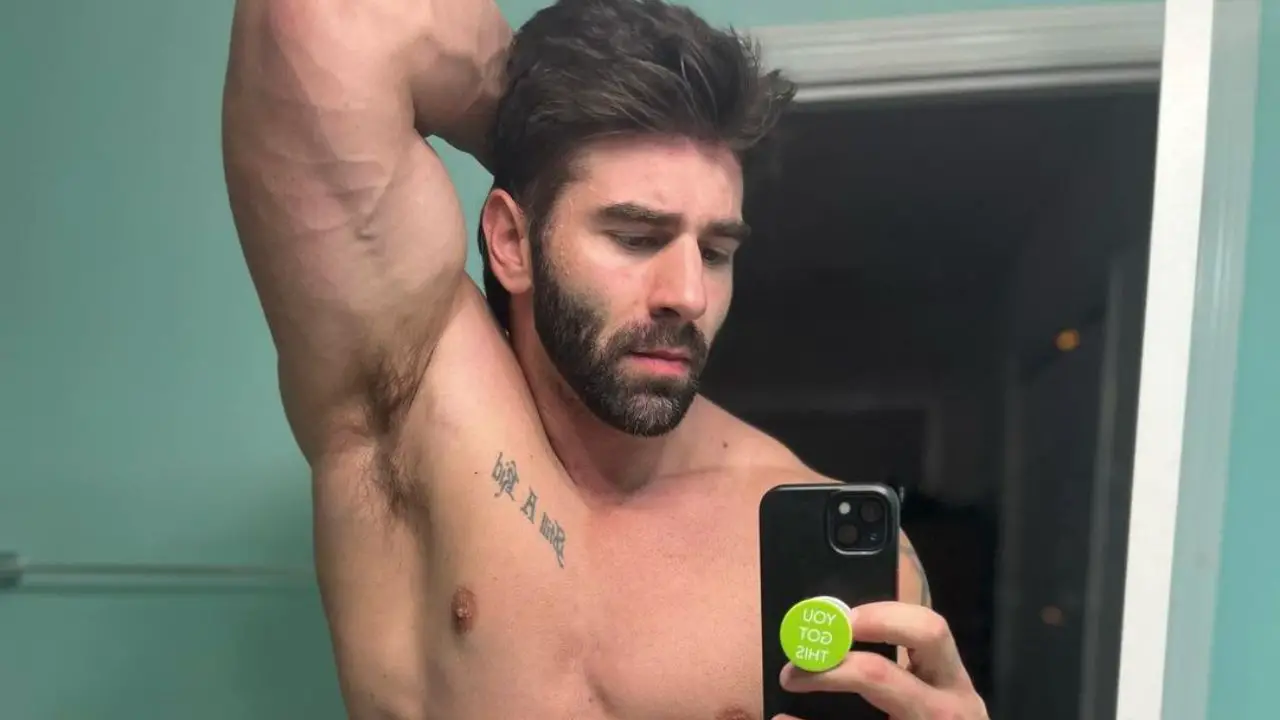 Trevor Sova's hairline is noticeable to Love Is Blind viewers. celebsindepth.com 