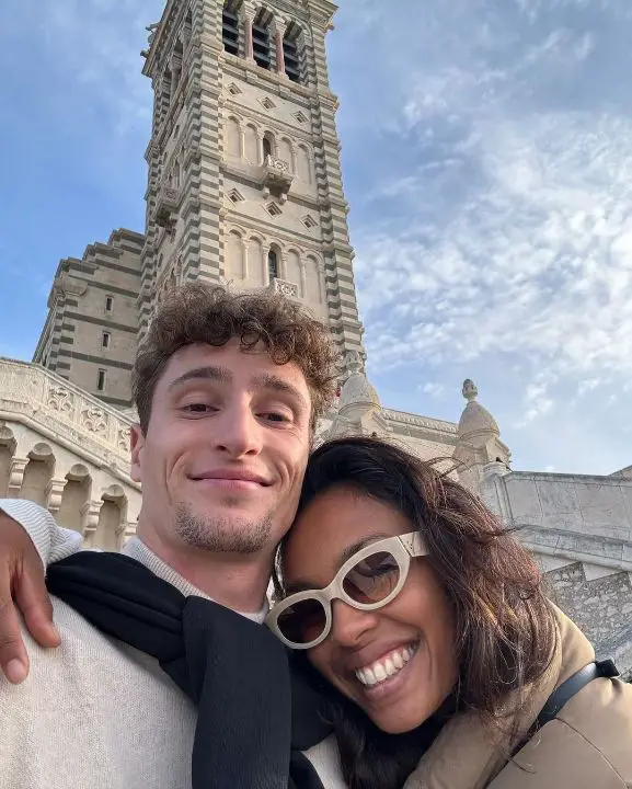 Ugo Humbert and his girlfriend, Tessah Andrianjafitrimo spends time together. celebsindepth.com
