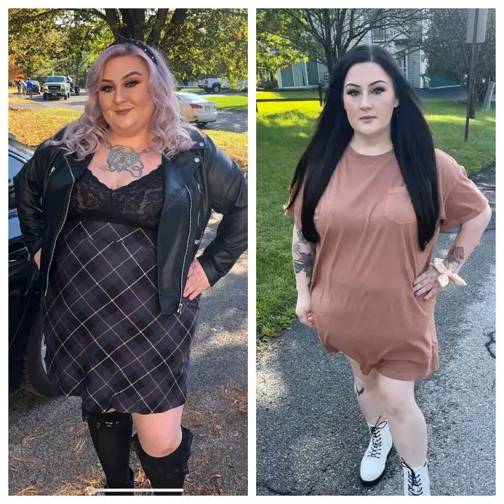 Victoria Michaels was able to shed 190 pounds of weight. celebsindepth.com