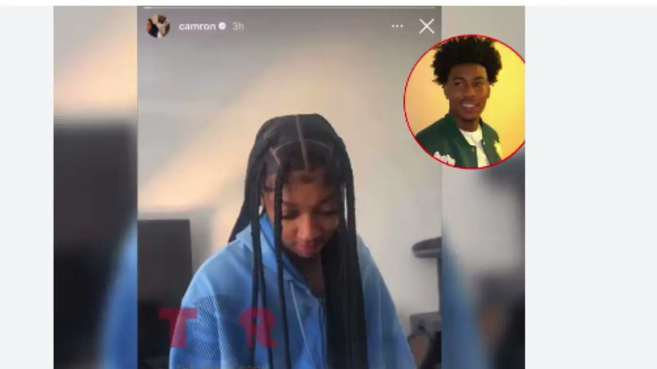 Angel Reese's boyfriend, Cam'ron Fletcher, shared her story. celebsindepth.com