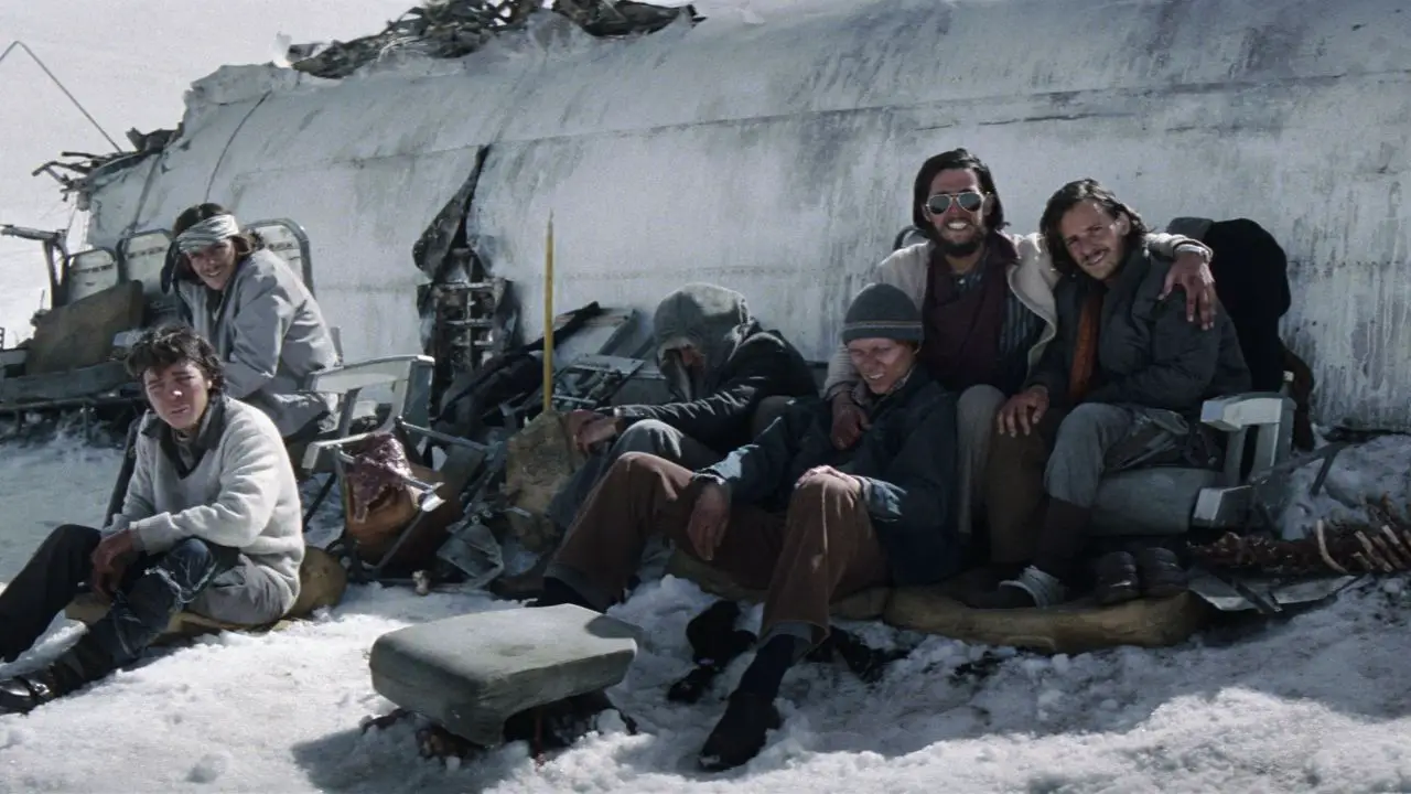 Society of the Snow shows a bloody scene of violence, making it difficult to watch. celebsindepth.com