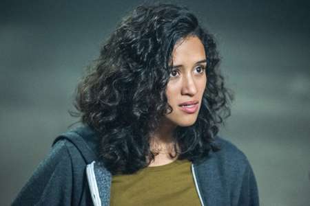 Yadira in the show Supernatural playing her double role in the series.