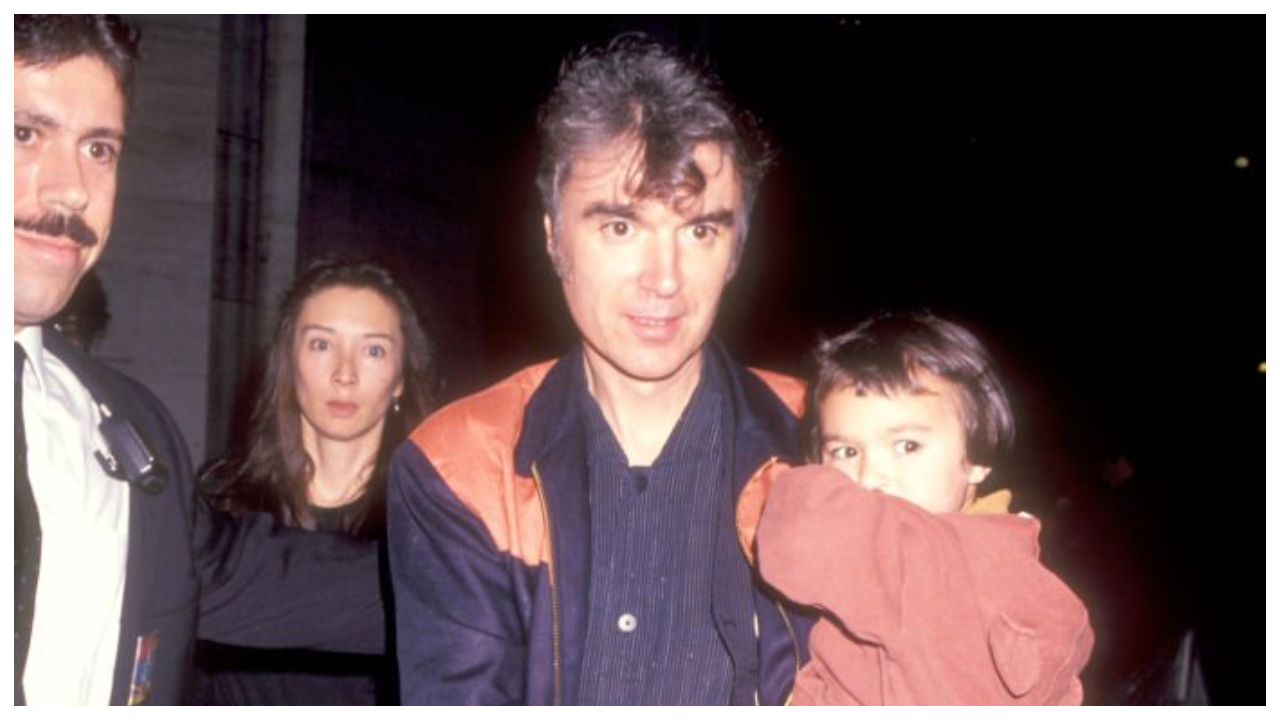 david byrne wife and daughter