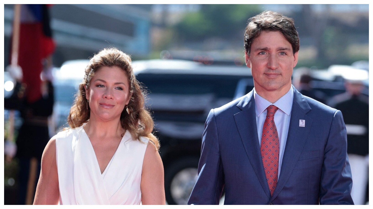 Justin Trudeau and his former wife Sophie Trudeau https://celebsindepth.com/