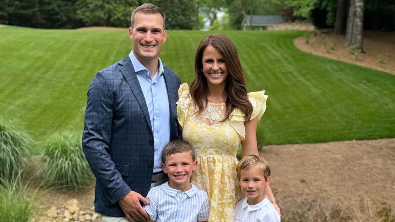 kirk cousins wife and kids.