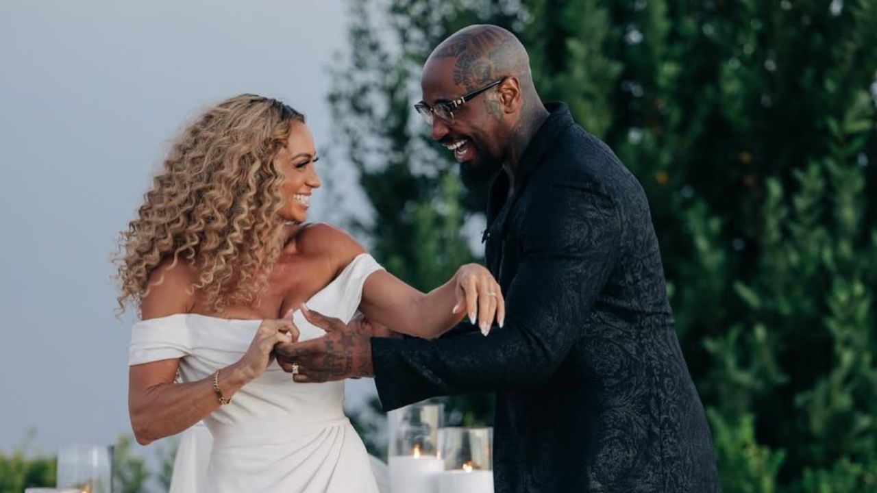 Kate Abdo is now Kate Scott as she married her new husband, Malik Scott.