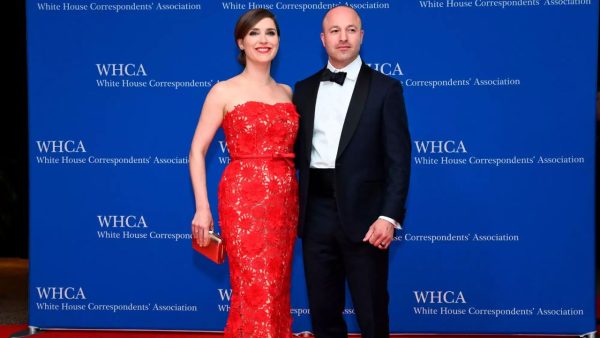 Margaret Brennan with her husband, Yado Yakub.