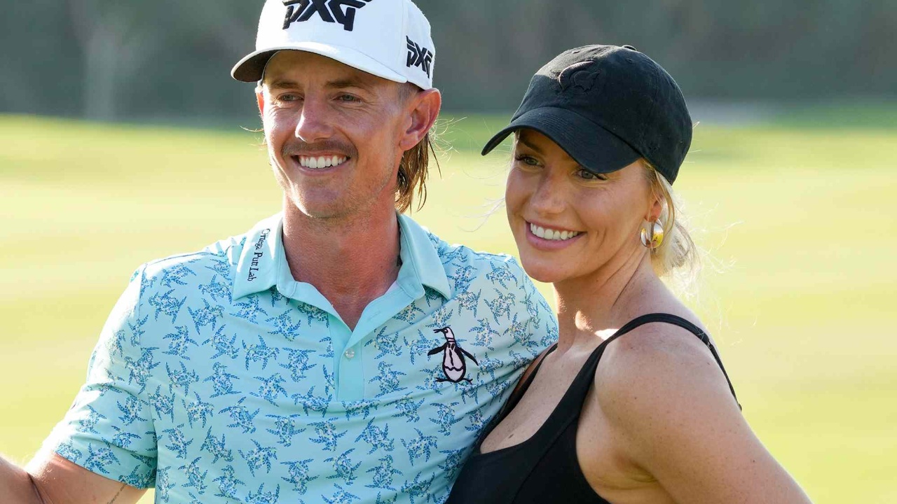 Jake Knapp with his girlfriend, Makena White.
