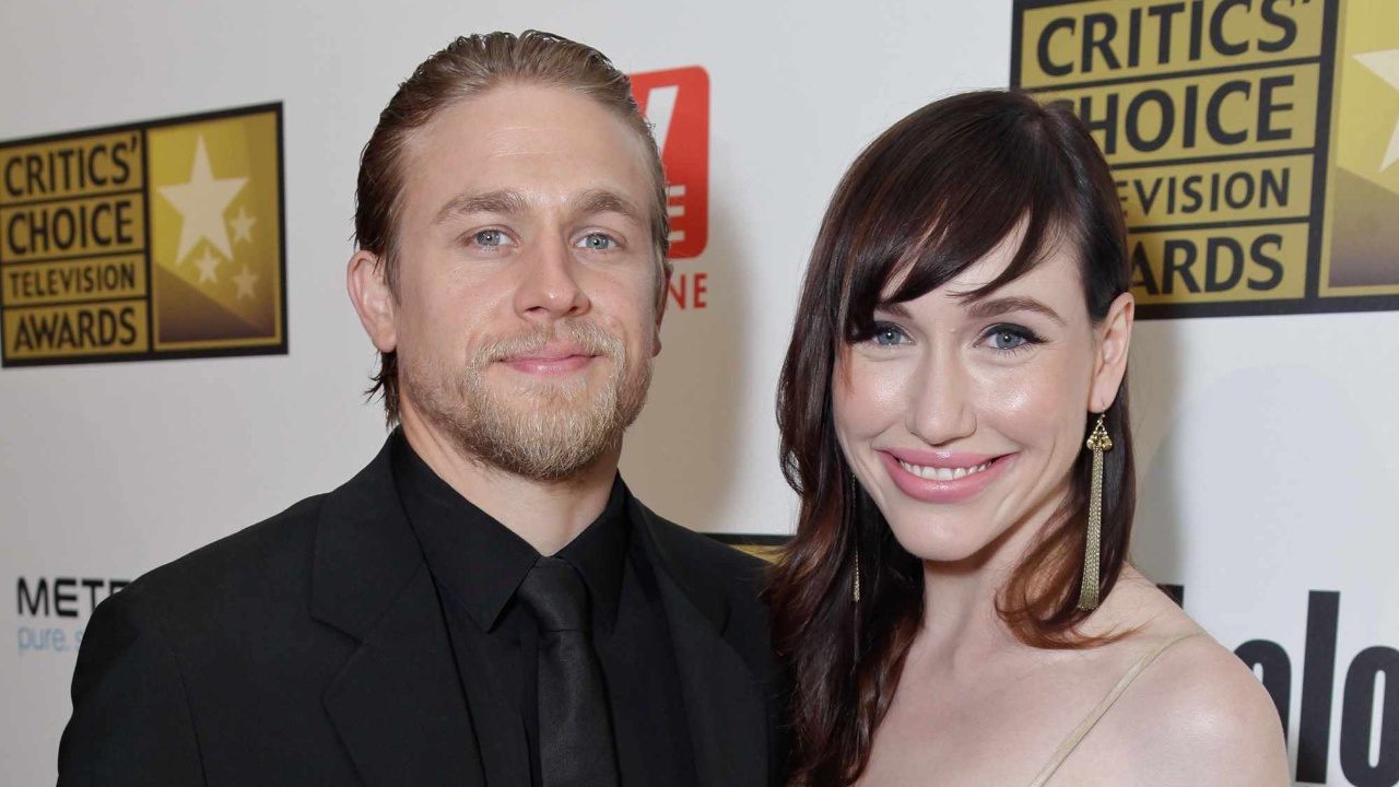 Charlie Hunnam with his girlfriend and longtime partner, Morgana McNelis.