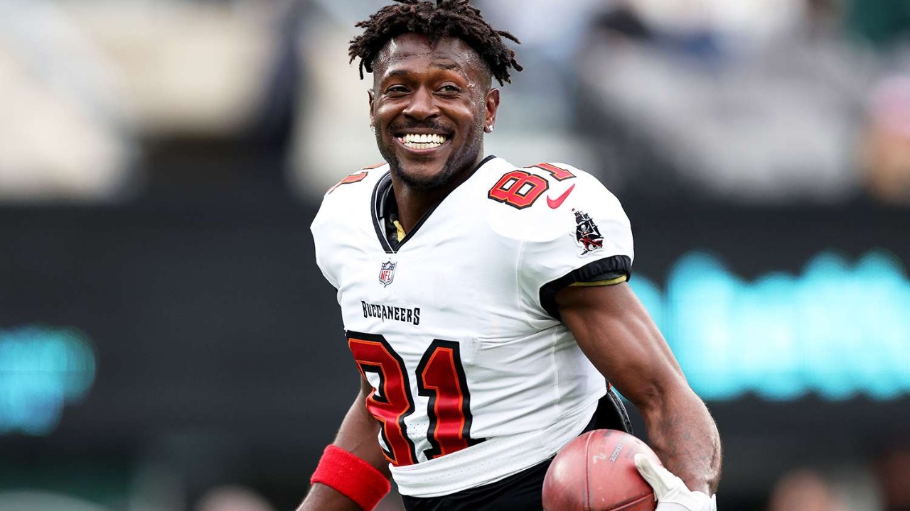 Antonio Brown's net worth is negative $3 million.
