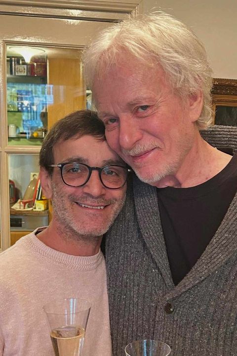 Anthony Geary with his husband, Claudio Gama.