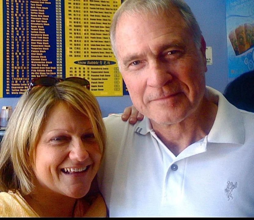 Gil Gerard with his wife, Janet Gerard.