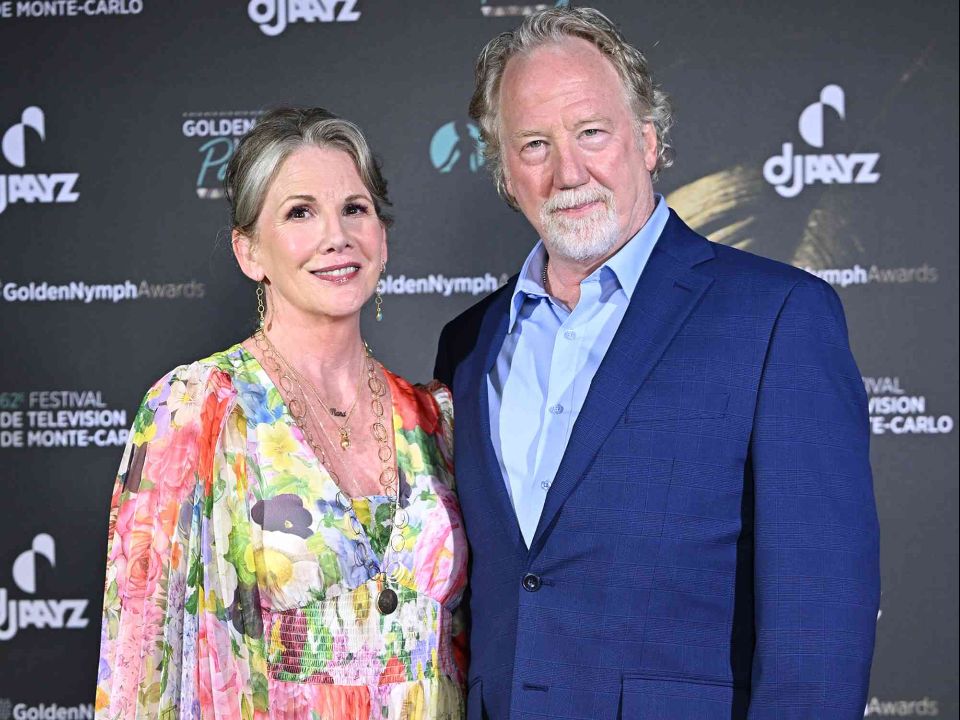 Melissa Gilbert with her husband, Timothy Busfield.
