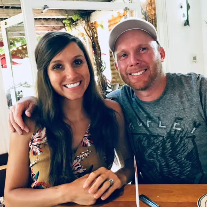Kouri Richins with her husband, Eric Richins.
