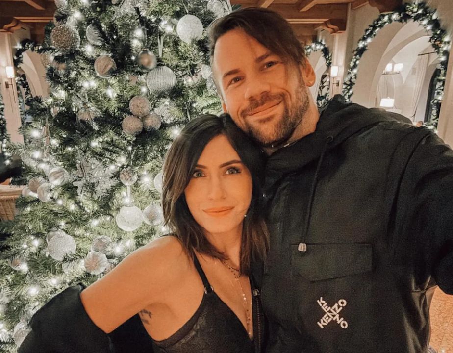 Caleb Shomo with his wife, Fleur Shomo.