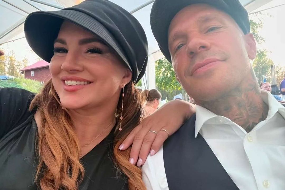 Gina Carano with her husband, Kevin Ross.