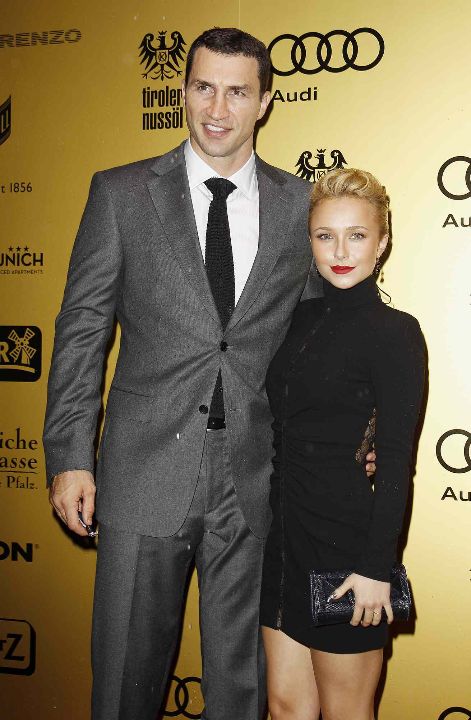Hayden Panettiere with her ex-Fiancé, Wladimir Klitschko.
