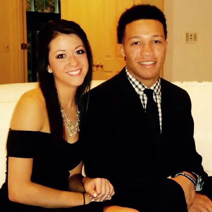 Jalen Brunson's wife, Ali Marks Brunson.