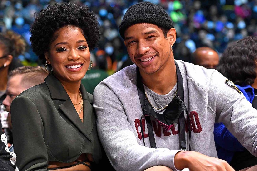 Keke Palmer with her ex-boyfriend, Darius Jackson.
