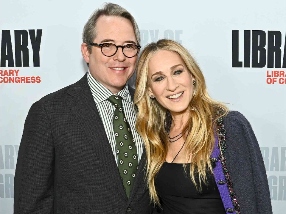 Sarah Jessica Parker with her husband, Matthew Broderick.