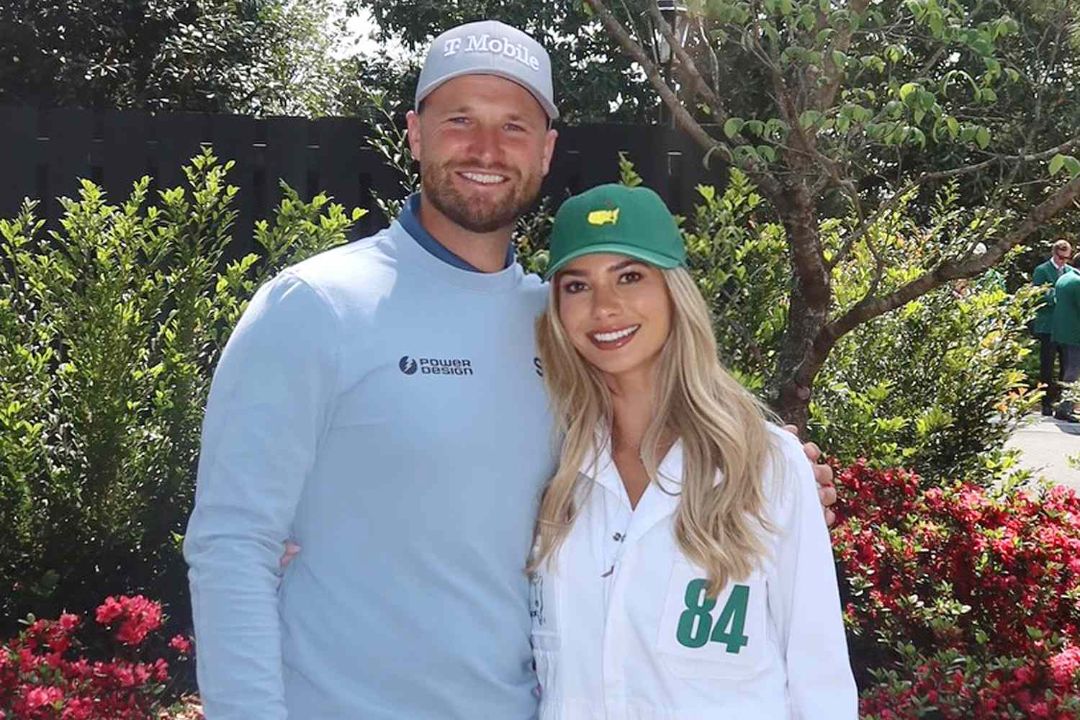 Wyndham Clark with his girlfriend, Emily Tanner.