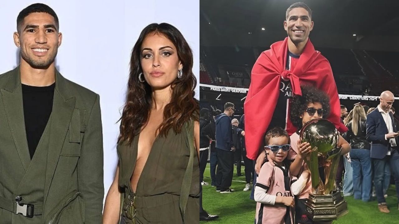 Achraf Hakimi's Wife Age and Kids: His Family and Children