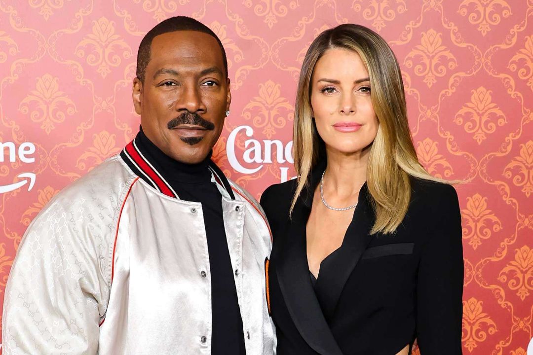 Eddie Murphy with his wife, Paige Butcher.