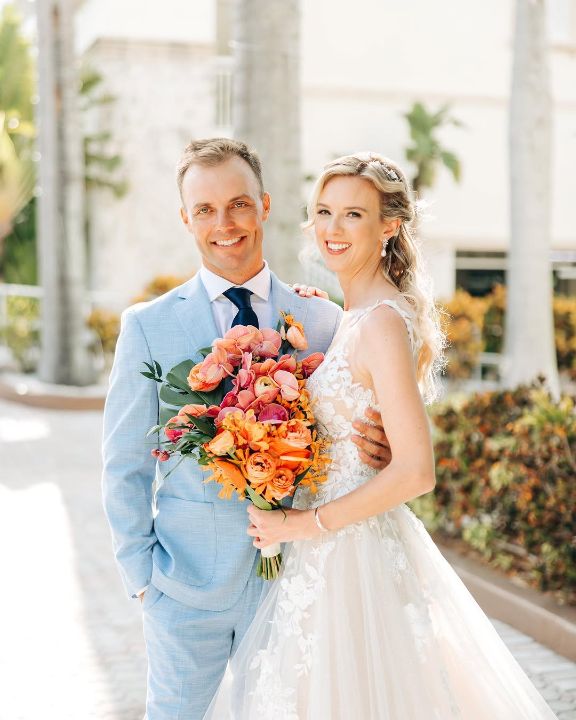 Eric Cole with his wife, Stephanie Williams.