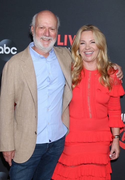 James Burrows with his wife, Debbie Easton.