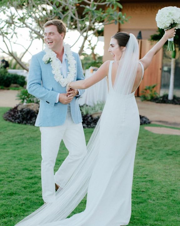 Keith Mitchell with his wife, Claire Watson.
