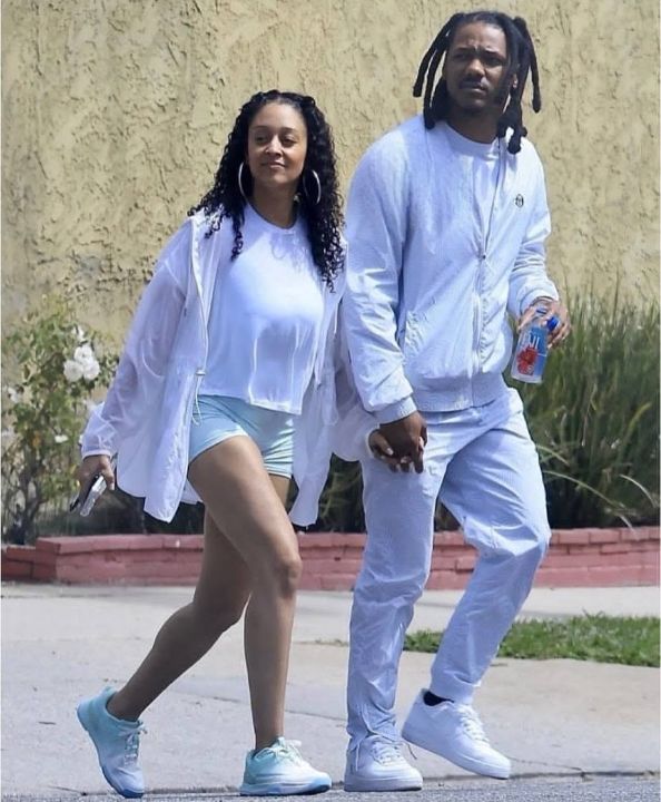 Tia Mowry with her new boyfriend, Javon'e Williams.