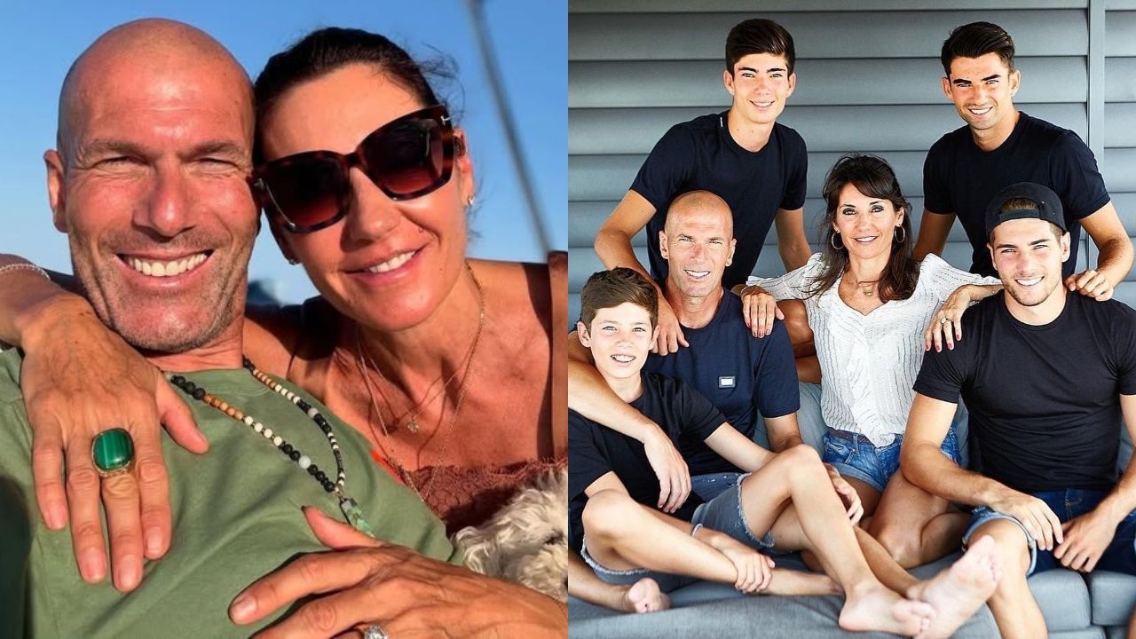 Zinedine Zidane's Wife and Kids: His Family and Children