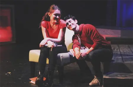 Blaine Miller and Isa Briones appeared together in Next to Normal theater play.