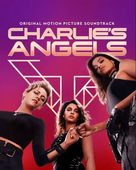 The poster of Charlie's Angels featuring Kristen Stewart, Naomi Scott and Ella Balinska.