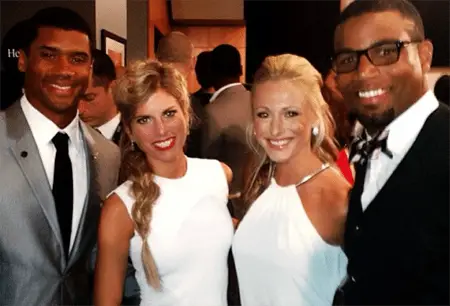 Golden Tate and Russell Wilson's wife were said to be involved with each other.