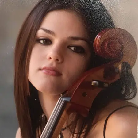 Callie Hernandez started to play the cello at the age of 13.