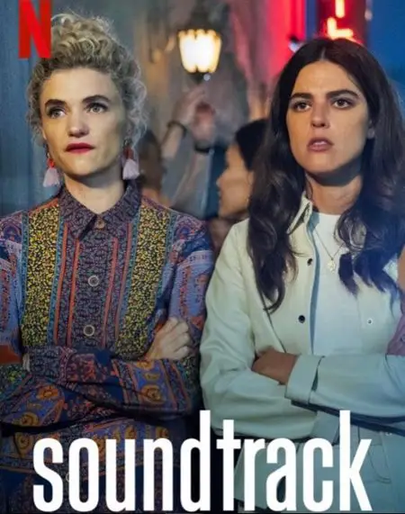 Megan Furguson plays Gigi Dumont in Soundtrack Netflix show.