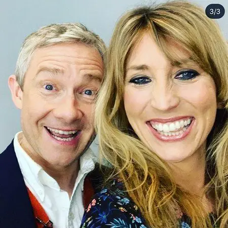 Daisy Haggard and Martin Freeman are portraying the husband and wife duo Ally Worsley and Paul Worsley, respectively, on FX's 'Breeders.'