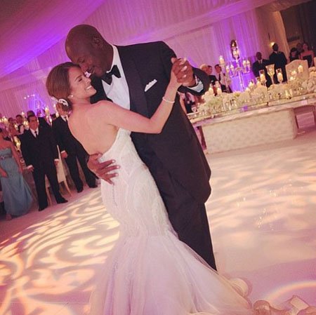 Victoria Jordan's parents Yvette Prieto and Michael Jordan got married in 2013.