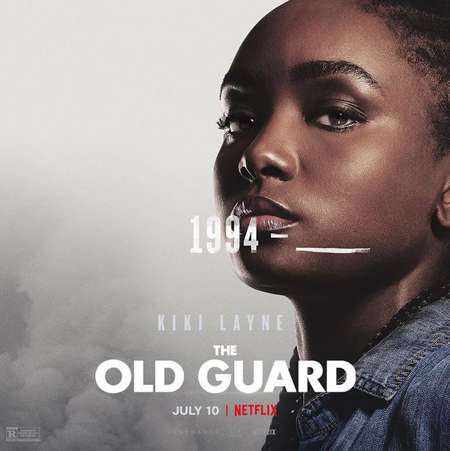 Kiki Layne plays Nile Freeman in the Netflix movie The Old Guard.