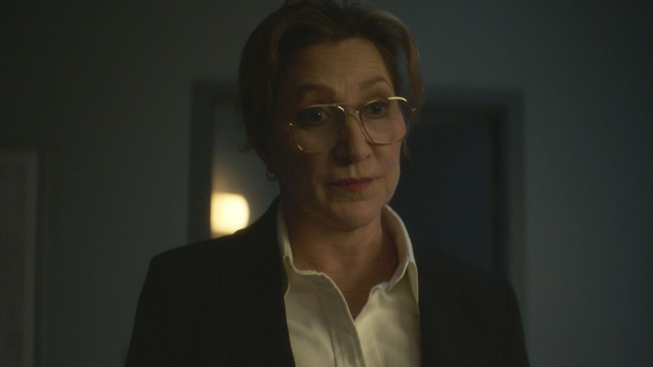 Edie Falco plays Eleanor Williams in Netflix's The Mother.