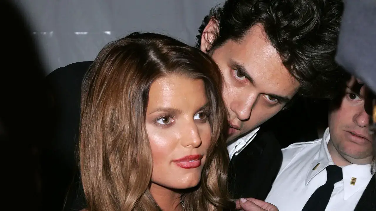 John Mayer and Jessica Simpson.