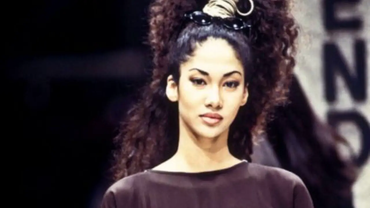 Kimora Lee Simmons before the nose job. celebsindepth.com