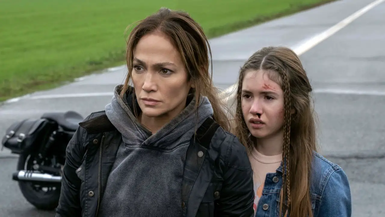 Lucy Paez's appearance in the movie The Mother as Jennifer Lopez's daughter.