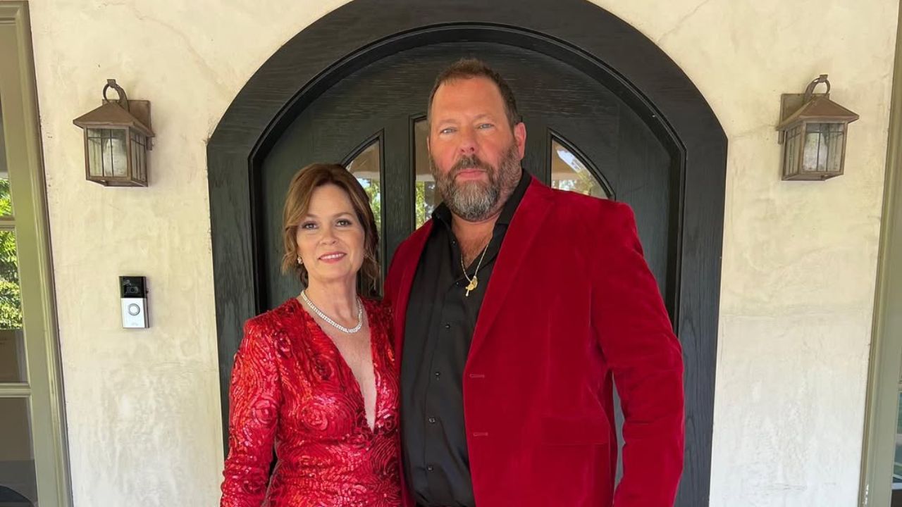 Bert Kreischer with his wife, LeeAnn Kreischer.