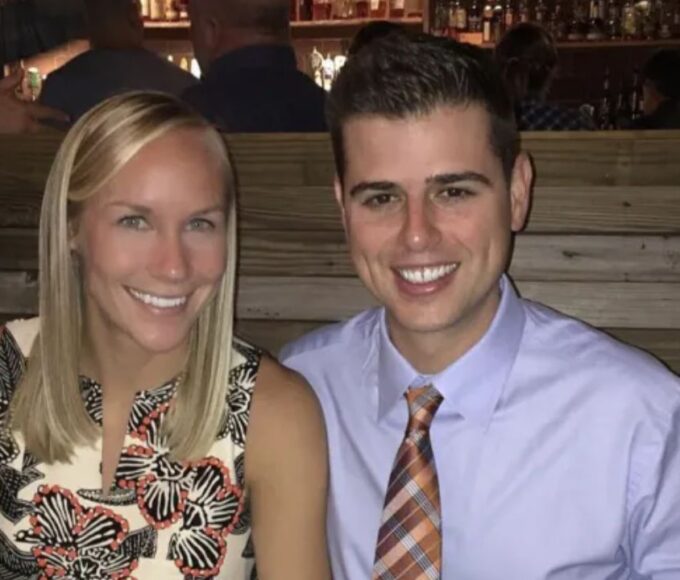 todd golden with his wife, megan york.