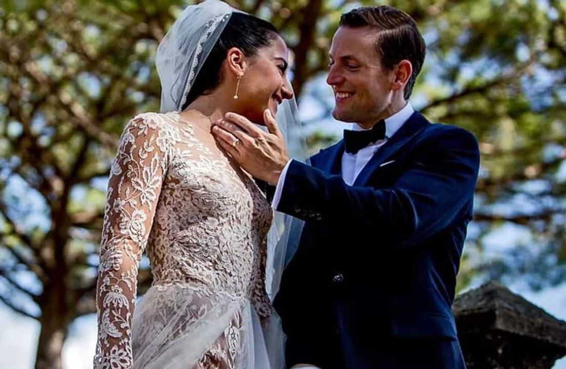Emily Compagno married her husband Peter Riley in 2017 at Italy's Villa Cimbrone, divorced by 2024 without children, and is now engaged to an undisclosed partner.