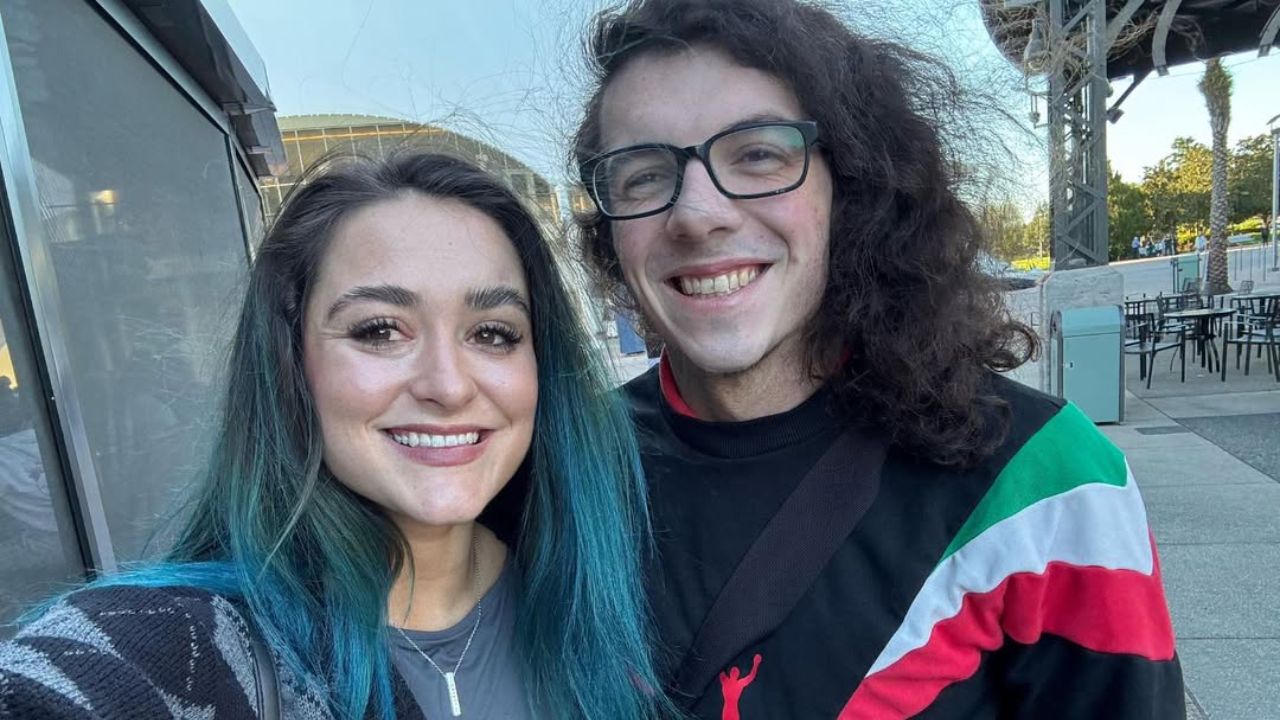 Lyra Valkyria with her husband, LJ Cleary.
