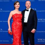 Margaret Brennan with her husband, Yado Yakub.